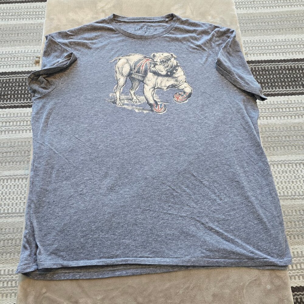 XXL colectible T shirt with Bulldog motive by Lucky Brand